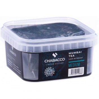 Бестабачная смесь для кальяна Chabacco Mumbai Tea (Чайная смесь Чабако Чай Мумбаи) Medium 200г Limited Edition - фото 1